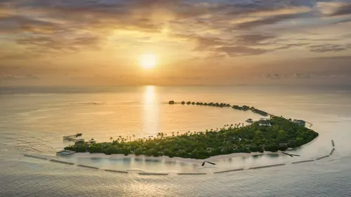 Maldives luxury resort